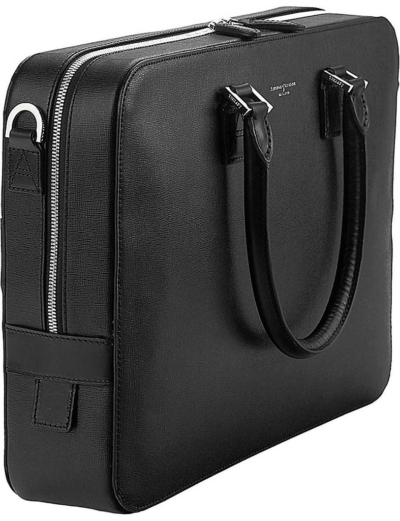 Mount Street small leather laptop bag buyinstor