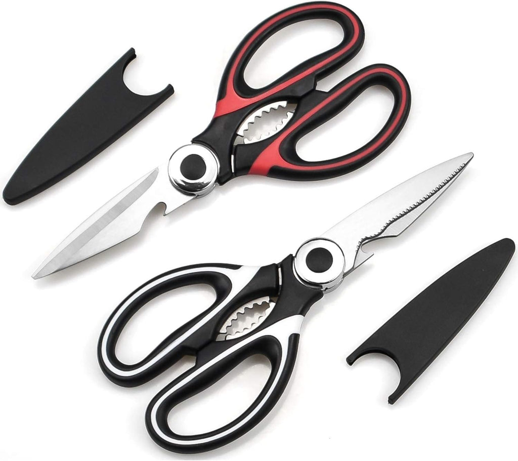 2pcs Kitchen Scissors Heavy Duty Stainless Steel Cooking Shears for Cutting  Meat