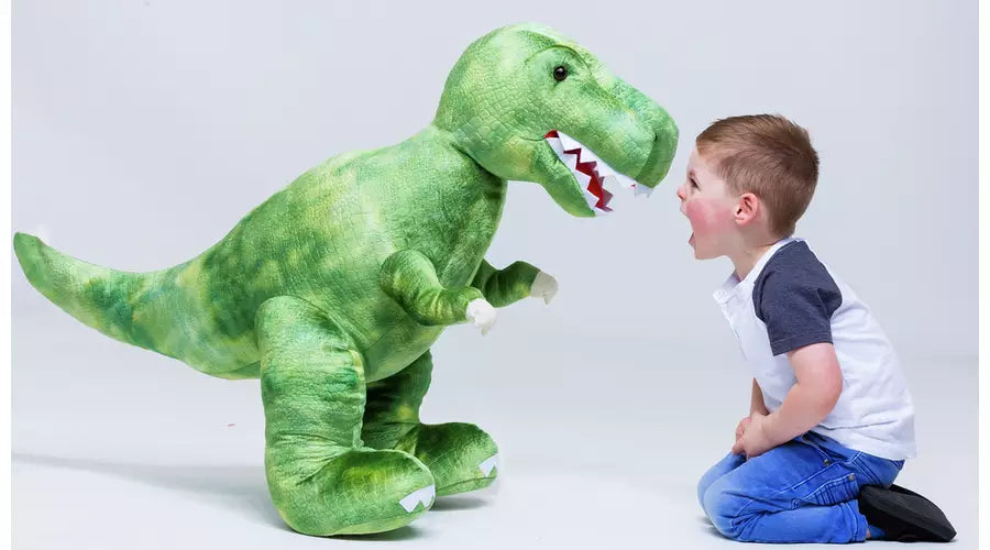 chad valley 62cm dinosaur soft toy