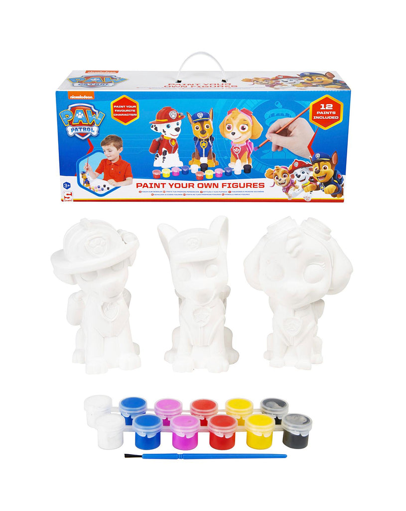 Paw Patrol Paint Your Own Figure 3 Pack buyinstor