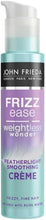 John Frieda Frizz Ease Weightless Wonder Featherlight Smoothing Creme for Frizzy, Fine Hair with Aloe Water, Frizz Control for Thin, Fine Hair, 100 ml