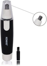 Kenkie Ear and Nose Hair Trimmer - 9300 RPM Professional Dual Edge Blades Eyebrow Ear Nasal Hair Trimmer Clipper for Men Women - IPX7 Waterproof Painless Nostril Hair Remover