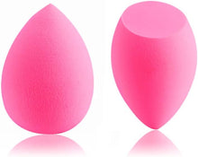 Funwaretech Beauty Blenders,2 Pcs Makeup Sponges for Foundation,Full Cover Face Sponge for Blending Cream Powder Liquid Face Paint,Soft & Non Latex Beauty Blender Concealer Applicator(Rose Red)