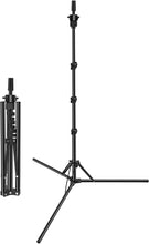 Mannequin Head Stand, DanseeMeibr Plus Wig Head Stand Metal Tripod Stand Reverse Foldable Stand Adjustable (17-56Inch) Wig Stand Tripod for Hairdressing Training Head