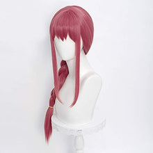 Lshpresx Makima Cosplay Wigs Anime Chainsaw Man Costume Synthetic Hair+Wig Cap