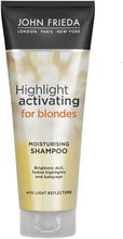 John Frieda Highlight Activating For Blonde Hair, Citrus, Moisturising Shampoo, 250 ml (Pack Of 1)