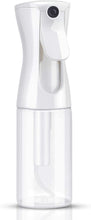 Hair Spray Misting Bottle, 200ml Refillable Fine Mist Sprayer Bottle, Ultra Fine Continuous Water Mister For Salon, Gardening, Plants & Skin Care (Transparent)