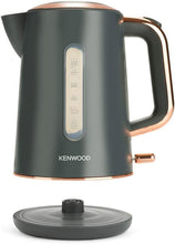 Kenwood Abbey Lux Water Kettle, 360 Swivel Base, Fast Boiling, Removable Filter, Water Capacity 1.7L, ZJP05.C0DG, 3000W, Dark Grey with Rose Gold
