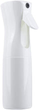 Hair Spray Bottle, Continuous Water Mister Empty Spray Bottle Fine Mist Spray Bottle 5.4Oz/160ml Empty Plastic Misting Bottle For Hair Styling, Plants, Cleaning(White)