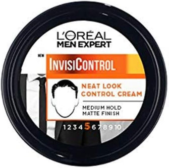 LOreal Men Expert Hair Styling Cream Expert InvisiControl Neat Look Control Cream