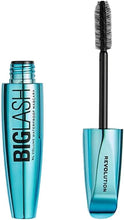 Makeup Revolution Big Lash Waterproof Volume Mascara, Add Impact & Length, Black, 8g