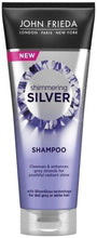 John Frieda Shimmering Shampoo for Dull Grey or White Hair, Silver, 250 ml (Pack of 1)