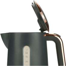 Kenwood Abbey Lux Water Kettle, 360 Swivel Base, Fast Boiling, Removable Filter, Water Capacity 1.7L, ZJP05.C0DG, 3000W, Dark Grey with Rose Gold