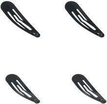 20 Pack Hair Clips, 2 Inch Metal Hair Clips, Kids Barrettes Girls' Hair Accessories, Barrettes Women Metal Snap Hair Clips Accessories Non-Slip Black