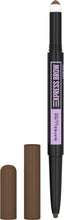 Maybelline Express Brow Duo Eyebrow Filling, Natural Looking 2 - In - 1 Pencil Pen Plus Filling Powder, Medium Brown, 1 Count (Pack of 1)