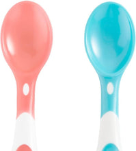 Munchkin Soft Tip Toddler & Baby Spoons, Baby Weaning Spoons Set with Ergonomic Handles, Dishwasher Safe Plastic Cutlery, BPA Free Baby Feeding Spoons & Dessert Spoons for Babies - Pack of 6