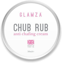 Glamza Chub Rub Anti Chafing Cream Smooth Skin Full Body Solution Sports Running Hands Feet Care 50g