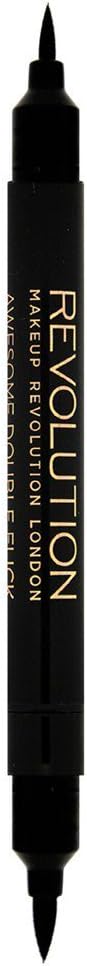 Makeup Revolution, Thick & Thin Dual Liquid Eyeliner, Liquid Eyeliner, 1ml