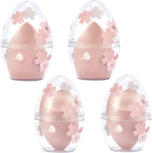 4 PCS Makeup Sponge Beauty Cosmetic Egg Makeup Sponge Blender Beauty Applicator With Case for Liquid Cream Foundation Loose Setting Powder