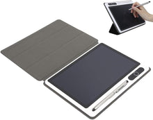 Lcd Writing Tablet F Electronic Notepad Lcd Tablet Drawing Pad Business Supplies Hand Painting Tool 9 Inch Black With Faux Leather Case (black (with leather case))