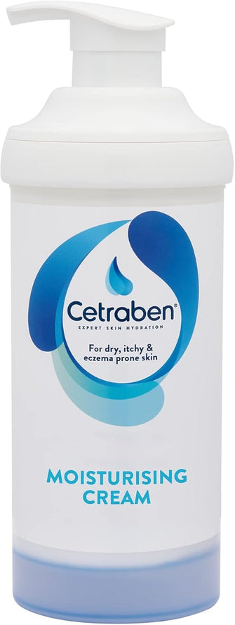 Cetraben Body Cream Moisturiser Perfect For Dry Sensitive and Eczema Prone Skin, 475ml