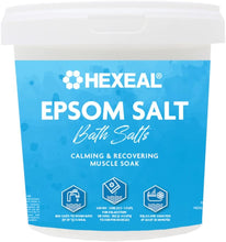 Hexeal Epsom Salt  1kg Bucket  Food Grade  Magnesium Sulphate