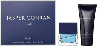 Jasper Conran Blue Man Gift Set EDT 40ml & Shower Gel 100ml