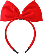 Bow Headbands Headdress for Women and Girls - Huge Bow Headband Large Bowknot Hairband - Hair Accessories for Women's Kiki Delivery Service Cosplay (Red)