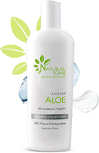 Natural Tone Organic Skincare Rosehip Aloe Lotion Skin Conditioner and Hydrator 236ml