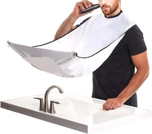 Genuine Beard Facial Hair Apron Bib, Hair Beard Trimmer Cape Sink Catcher, Shaving Beard Apron, Bathroom Hair Collector, Best Gift for Men