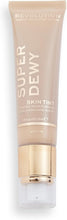 Makeup Revolution Superdewy Tinted Moisturiser, Light Coverage, Dewy Finish, Medium, 55ml