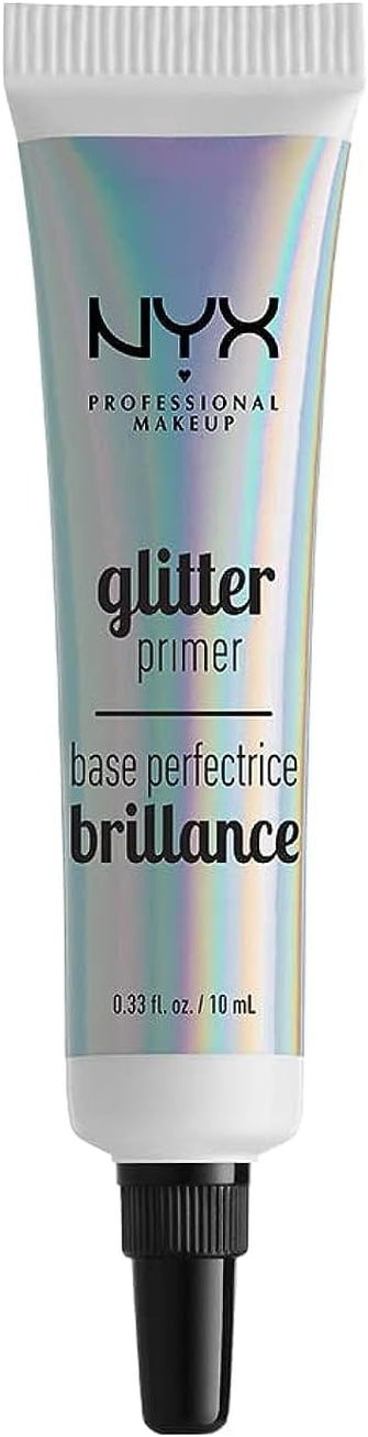 NYX Professional Makeup Glitter Primer, Primer Glitter Glue, Fixing Gel for Loose Glitter, Eye Shadow and Pigment, Long Lasting