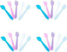 20pcs Facial Cream Mask Tip Makeup Cosmetic Spatulas Scoops Spoons, Assorted Colour