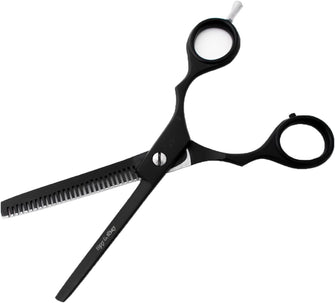 Hair Cutting Thinning Scissors- Texturizing & Styling Sharp Black, Smooth Hair Cutting Scissors for Adjustment Screw for Home Salon,Barber Hairdressing Scissor for Women & Men