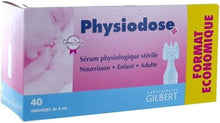 Laboratoires Gilbert Physiodose Sterile Physiological Serum 40 Single Doses