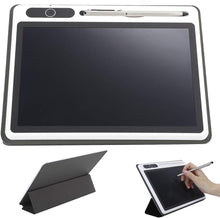 Lcd Writing Tablet F Electronic Notepad Lcd Tablet Drawing Pad Business Supplies Hand Painting Tool 9 Inch Black With Faux Leather Case (black (with leather case))