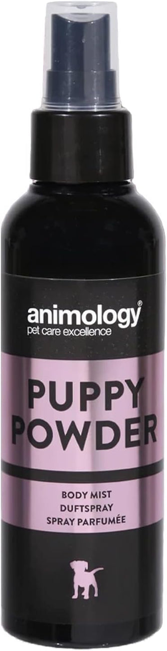 ANIMOLOGY Puppy Powder Fragrance - Perfume Spray for Dogs - A Fragrance Mist with a Long-lasting Baby Powder Scent - Mild Formulations - Vegan Friendly - 150 ml