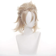 Lshpresx Albedo Wig Cosplay Costume Wigs Anime Synthetic Hair with Free Wig Cap