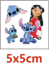 20 Sheets Lilo & Stitch Temproary Tattooos Birthday Party Supplies Favors Party Bag Filler for Kids Boys Girls School Rewards