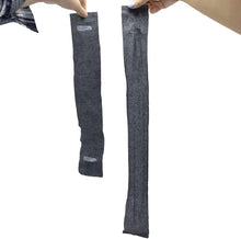 1 Roll Black Barber Neck Strips Disposable Barber Scarf Paper Hairdressing Stretchy Neck Paper Wrap Band for Haircutting Salon Accessories