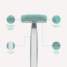 FURR Disposable Body Hair Removal Shaving Razor (Bikini Line Razor)