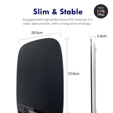 NUTRI FIT EK9690 Digital Kitchen Scale Ultra Thin Electronic Scale Multifunction Kitchen Scale Large Display Plastic Platform 5kg/11lb-1g lb.oz fl.oz g ml(Black)