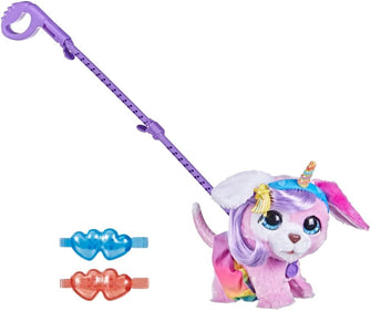 Hasbro Unicorn furReal Glamalots Interactive Pet Toy, 7 Accessories, Ages 4 and Up, Multicoloured (F1544)
