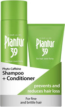 Plantur 39 Caffeine Shampoo and Conditioner Set Prevents and Reduces Hair Loss  For Fine Brittle Hair  Unique Galenic Formula Supports Hair Growth  Set of 250ml Shampoo and 150ml Conditioner