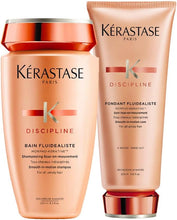 Kerastase Discipline Bain Fluidealiste Shampoo 250ml & Fondant Fluidealiste 200ml (Shampoo & Conditi