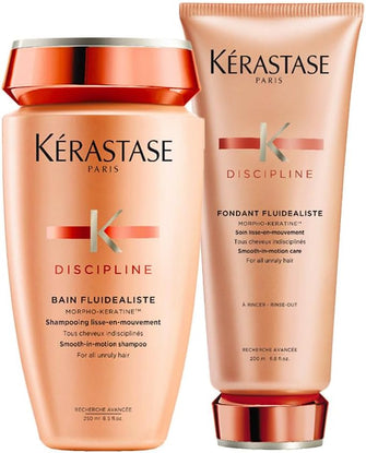 Kerastase Discipline Bain Fluidealiste Shampoo 250ml & Fondant Fluidealiste 200ml (Shampoo & Conditi