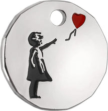 Harts 1 unit New Shape 1 coin Trolley Tokens Keyrings Supermarket Locker (Girl)