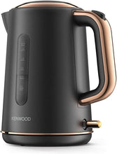 Kenwood Abbey Lux Water Kettle, 360 Swivel Base, Fast Boiling, Removable Filter, Water Capacity 1.7L, ZJP05.C0DG, 3000W, Dark Grey with Rose Gold