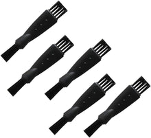 Healifty 10pcs Electric Shaving Cleaning Brush Replacement Electric Shaver Razor Cleaning Brushes (Black)