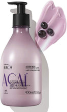 NATURA - Ekos Acai Body Lotion - Revitalisation & hydration for up to 30 hours - For dry, dehydrated skin - Quickly absorbed - 100% Vegan - Cruelty Free - 400ml